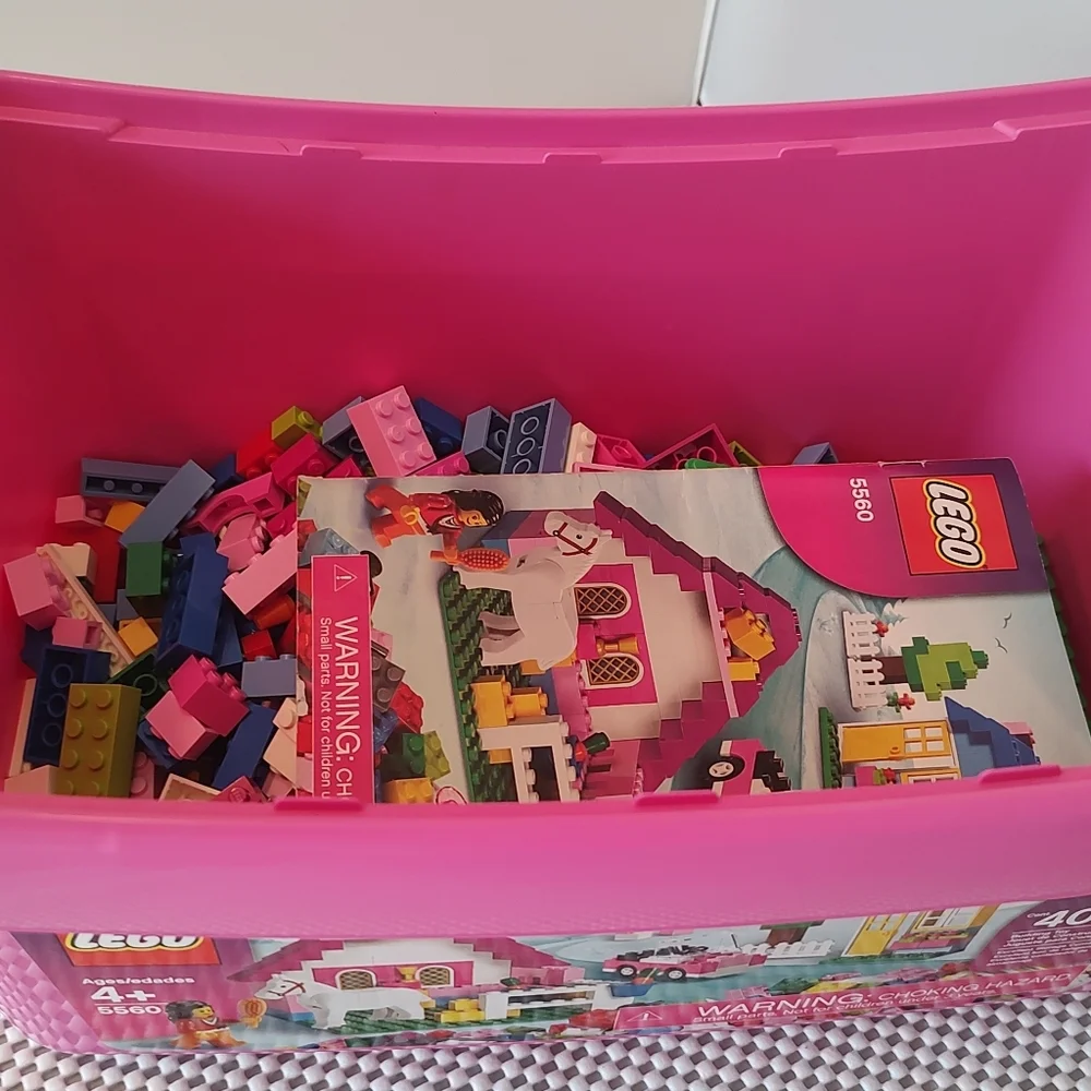 Lego 5560 Pink Brick Box